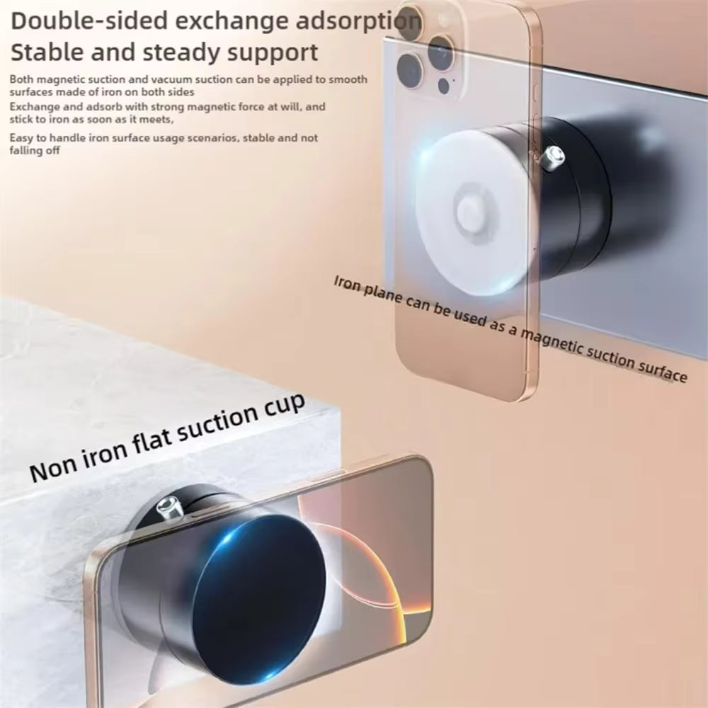 Strong Magnetic Car Phone Holder – 360° Rotating Dashboard Mount